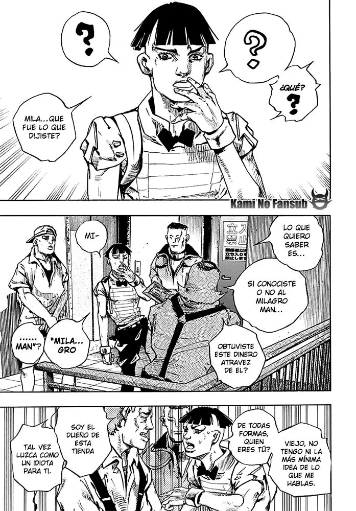 JoJo's Bizarre Adventure - Parte 8: JoJolion capítulo 56, página 31