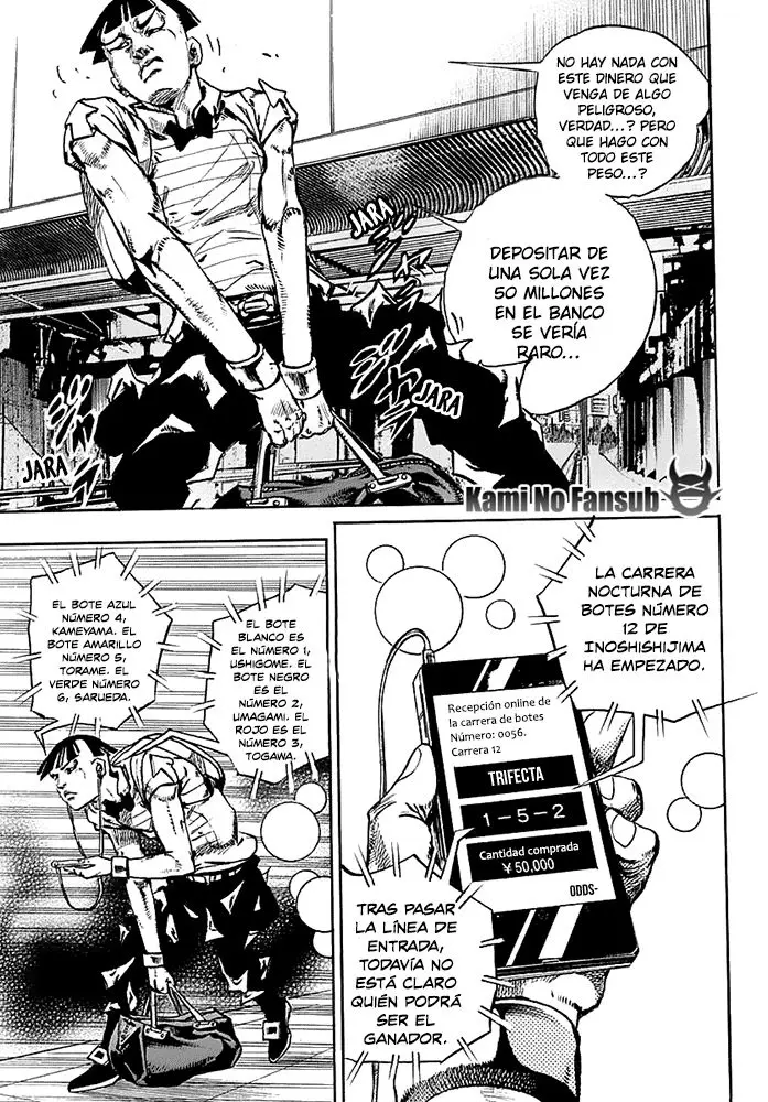 JoJo's Bizarre Adventure - Parte 8: JoJolion capítulo 57, página 8