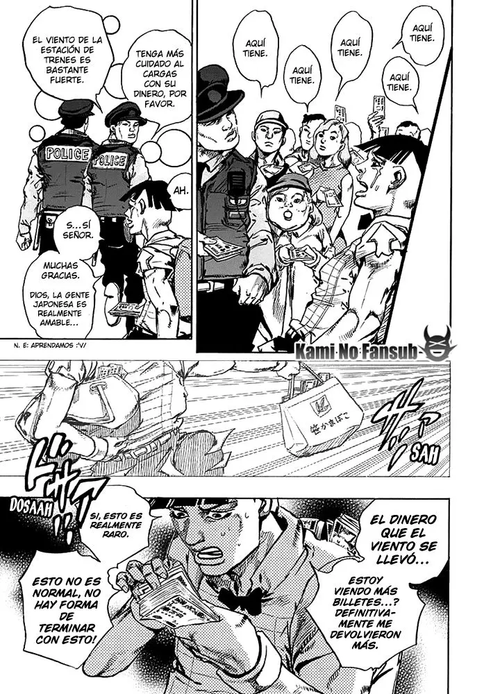 JoJo's Bizarre Adventure - Parte 8: JoJolion capítulo 57, página 19