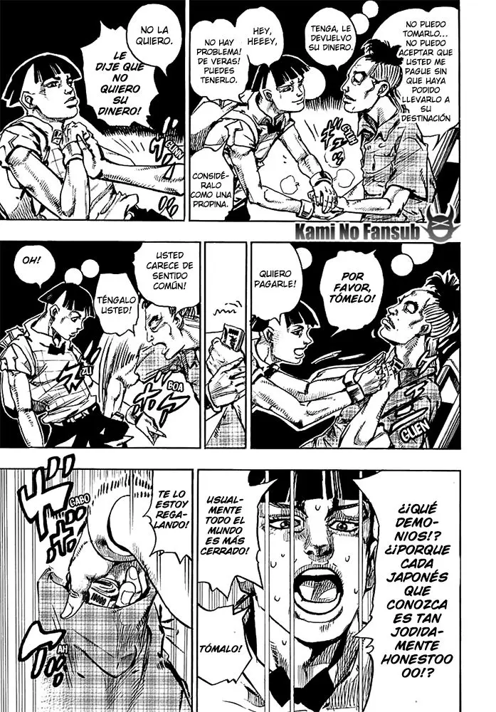 JoJo's Bizarre Adventure - Parte 8: JoJolion capítulo 57, página 23