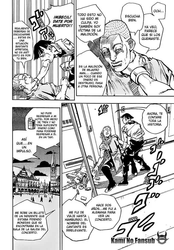 JoJo's Bizarre Adventure - Parte 8: JoJolion capítulo 57, página 34