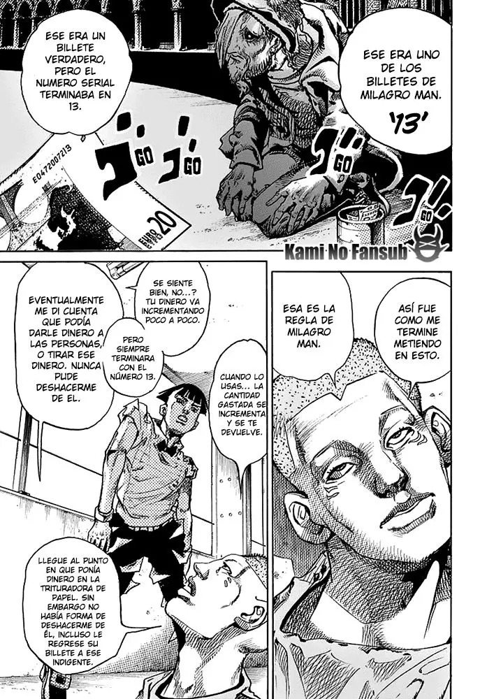JoJo's Bizarre Adventure - Parte 8: JoJolion capítulo 57, página 35