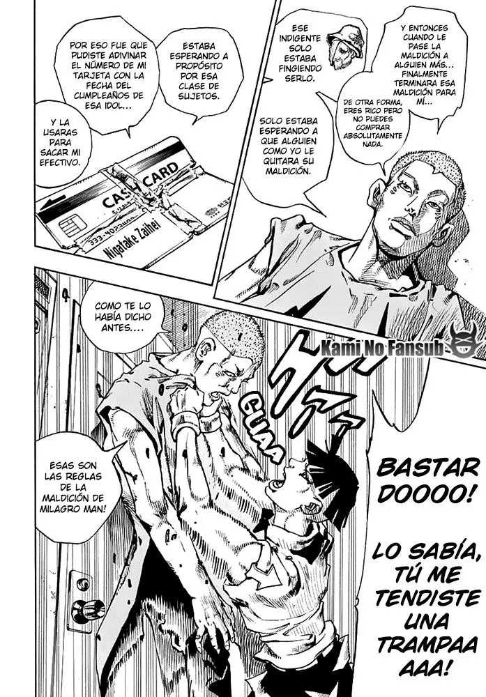 JoJo's Bizarre Adventure - Parte 8: JoJolion capítulo 57, página 36