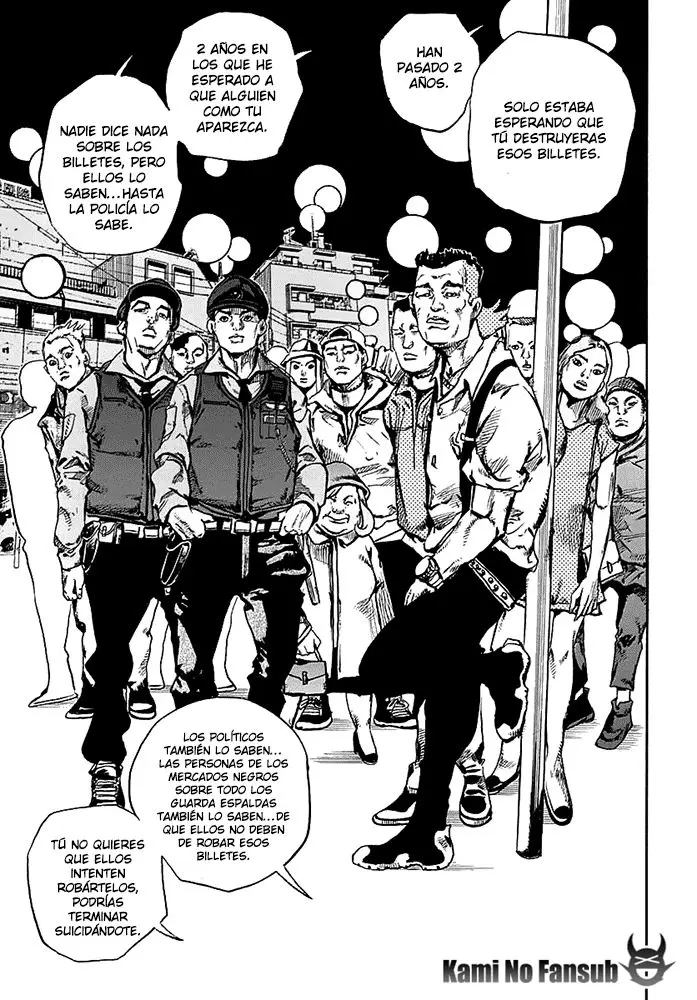 JoJo's Bizarre Adventure - Parte 8: JoJolion capítulo 57, página 37