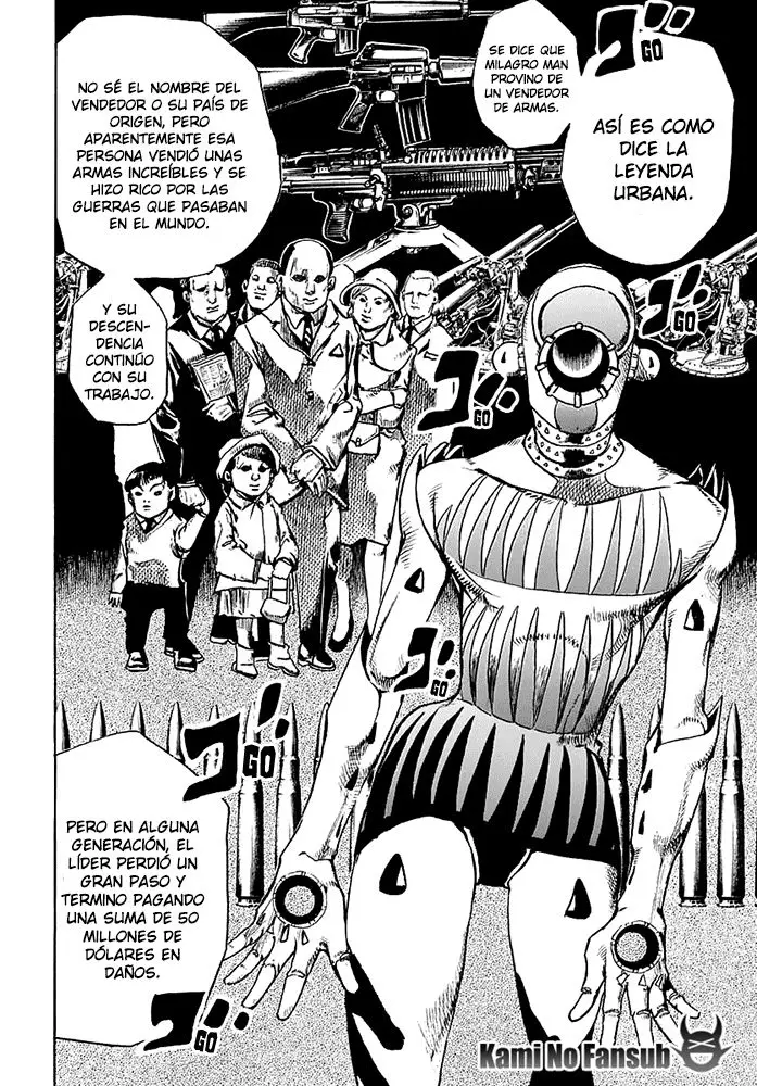 JoJo's Bizarre Adventure - Parte 8: JoJolion capítulo 57, página 38