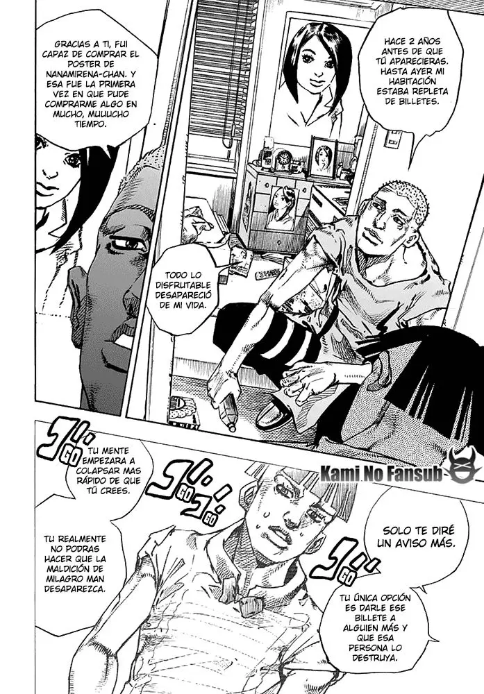 JoJo's Bizarre Adventure - Parte 8: JoJolion capítulo 57, página 40