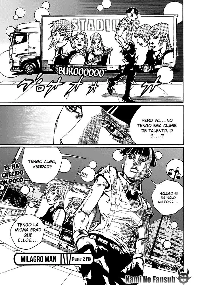 JoJo's Bizarre Adventure - Parte 8: JoJolion capítulo 57, página 47