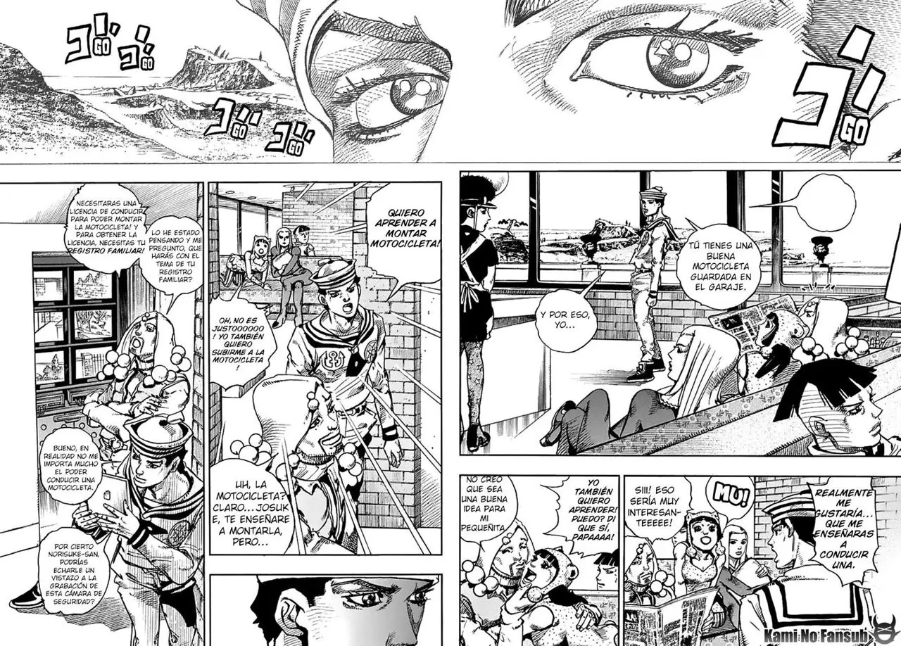 JoJo's Bizarre Adventure - Parte 8: JoJolion capítulo 59, página 4