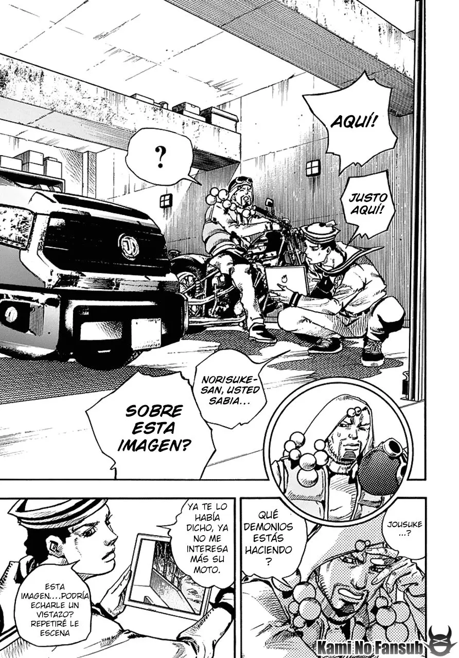 JoJo's Bizarre Adventure - Parte 8: JoJolion capítulo 59, página 6