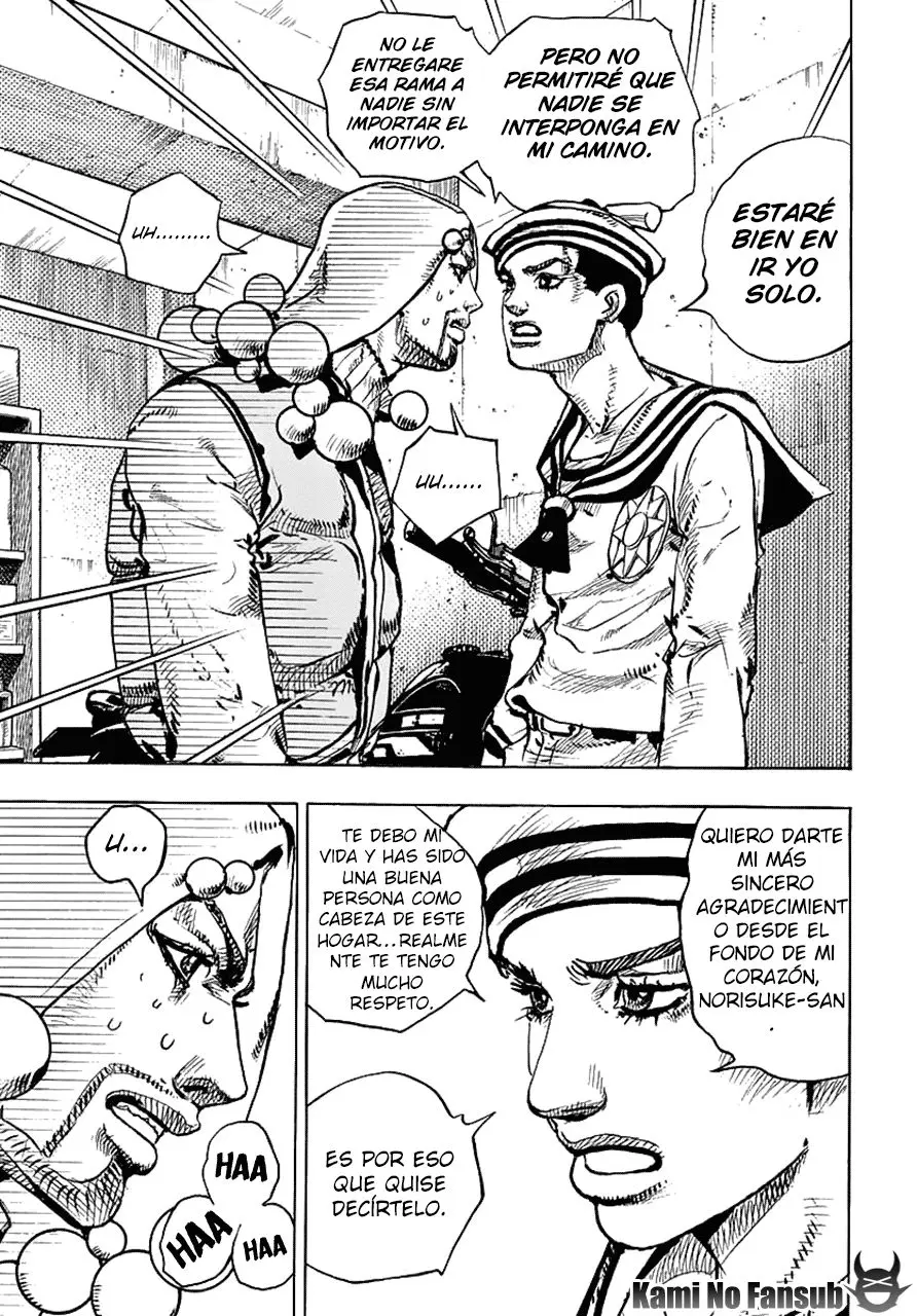 JoJo's Bizarre Adventure - Parte 8: JoJolion capítulo 59, página 16