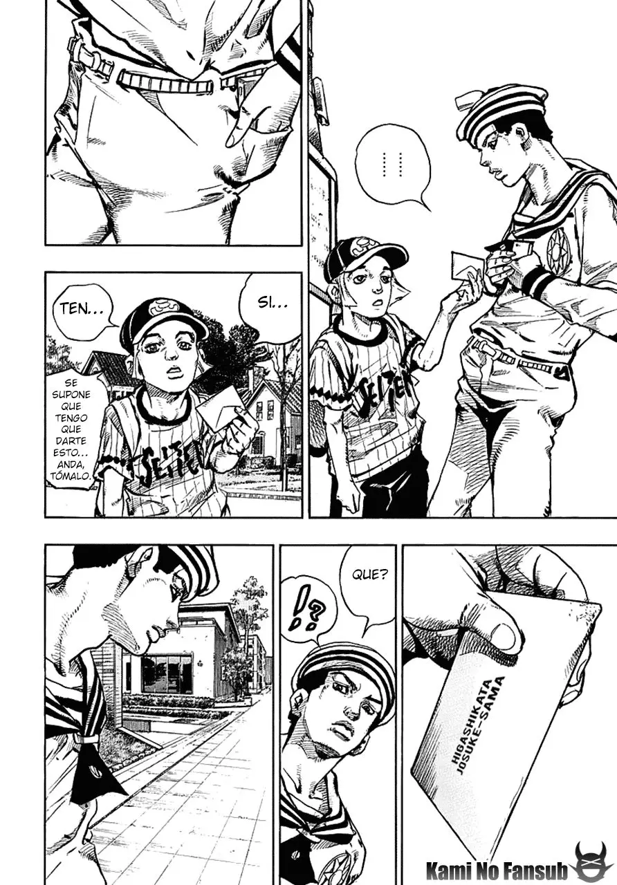 JoJo's Bizarre Adventure - Parte 8: JoJolion capítulo 59, página 34