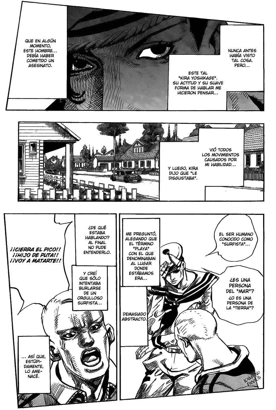 JoJo's Bizarre Adventure - Parte 8: JoJolion capítulo 6, página 28