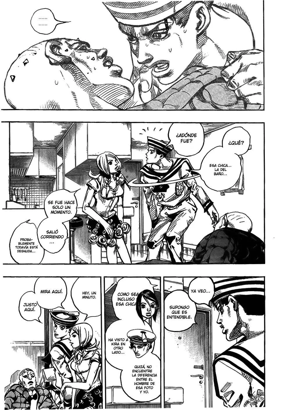 JoJo's Bizarre Adventure - Parte 8: JoJolion capítulo 6, página 34