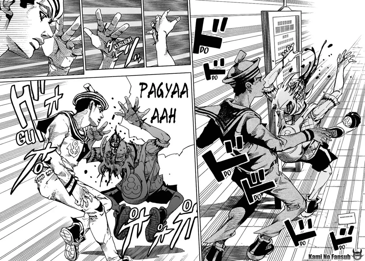 JoJo's Bizarre Adventure - Parte 8: JoJolion capítulo 60, página 22