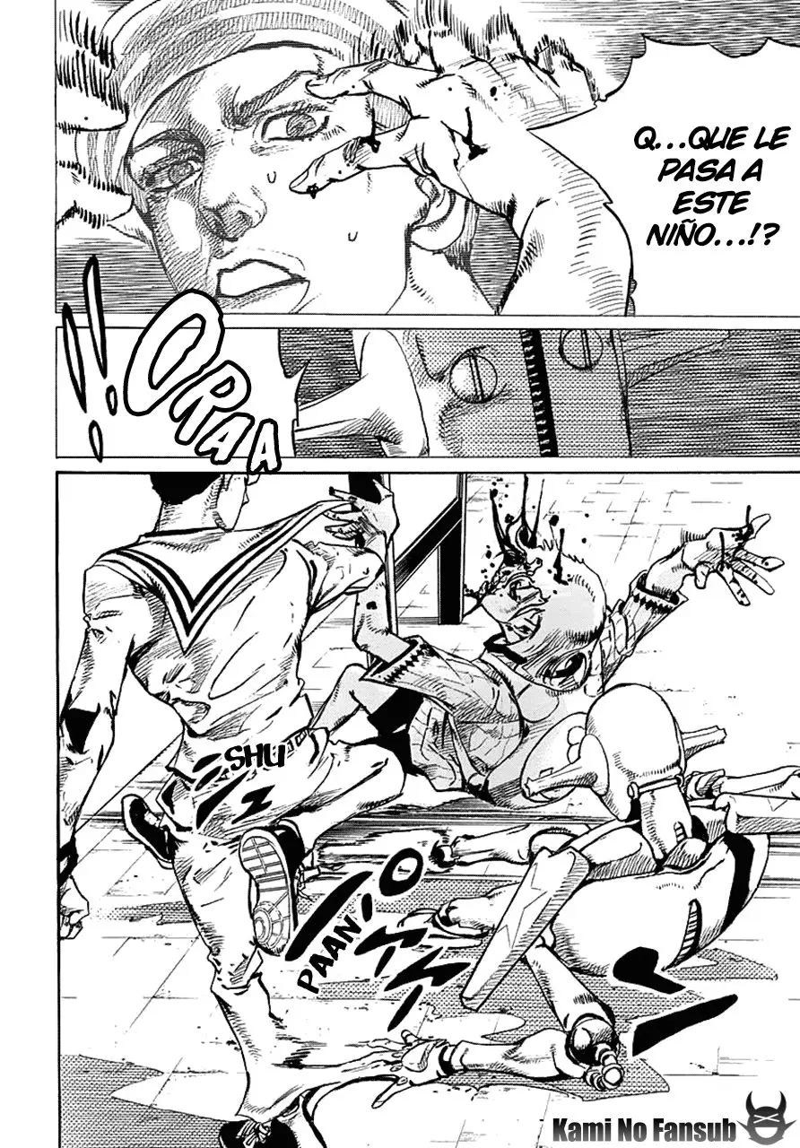 JoJo's Bizarre Adventure - Parte 8: JoJolion capítulo 60, página 23