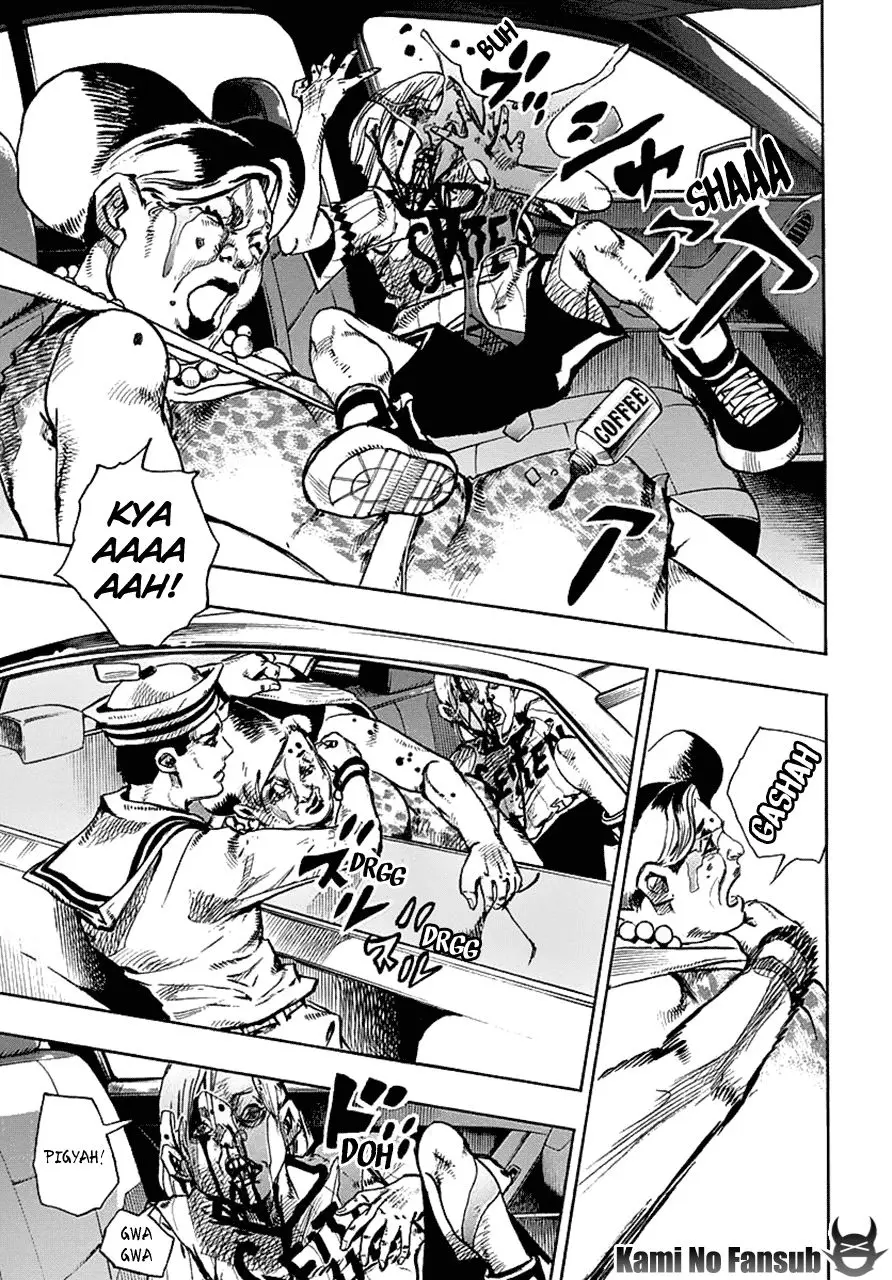 JoJo's Bizarre Adventure - Parte 8: JoJolion capítulo 60, página 34