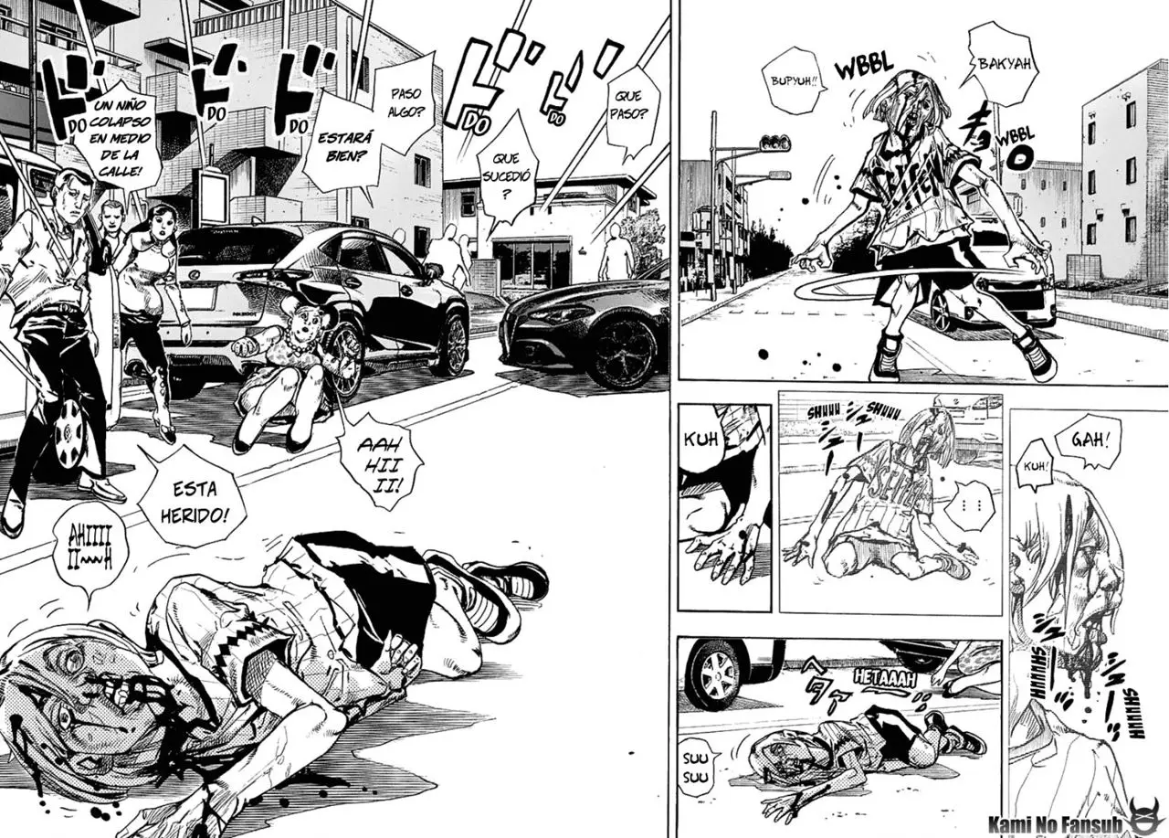 JoJo's Bizarre Adventure - Parte 8: JoJolion capítulo 60, página 37