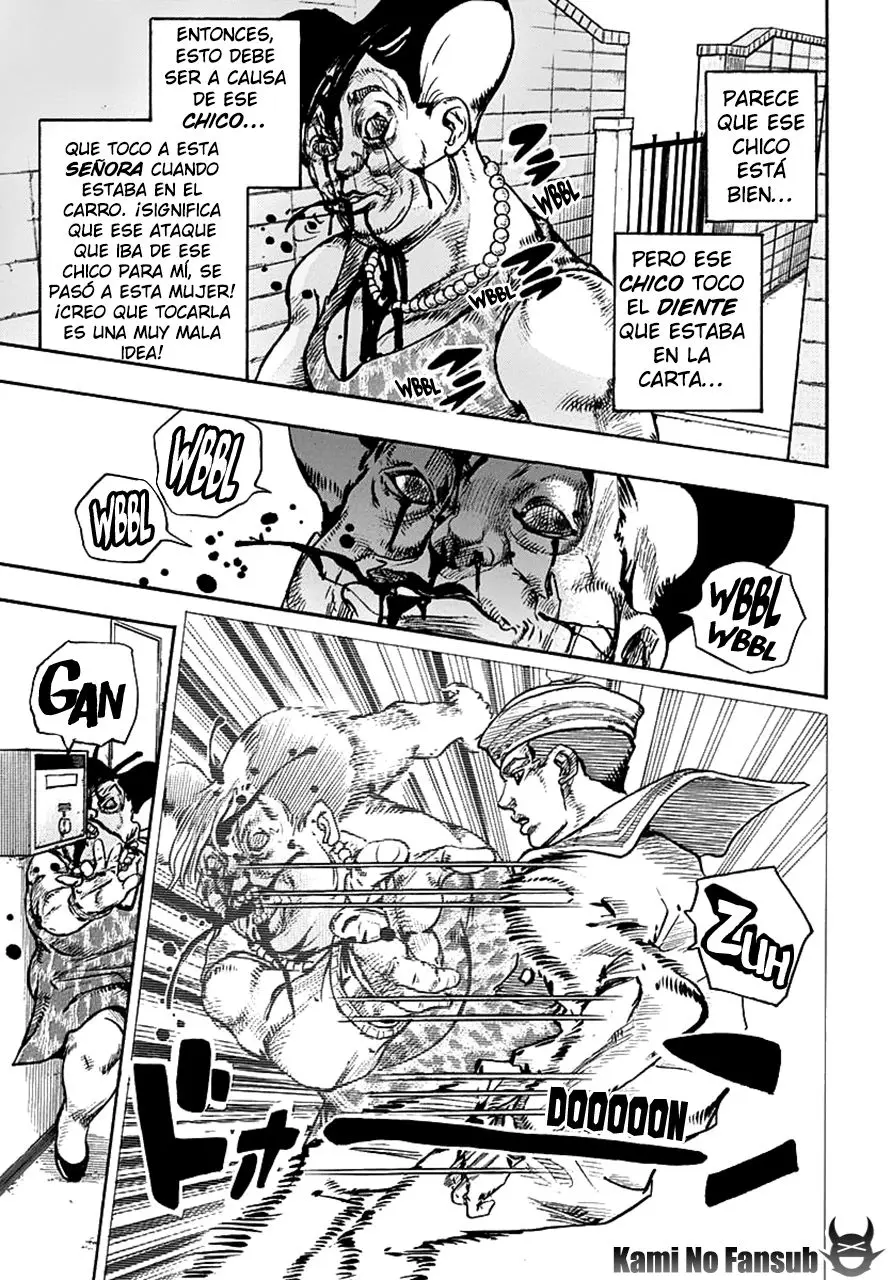 JoJo's Bizarre Adventure - Parte 8: JoJolion capítulo 61, página 12