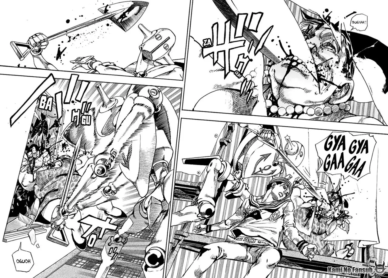 JoJo's Bizarre Adventure - Parte 8: JoJolion capítulo 61, página 28