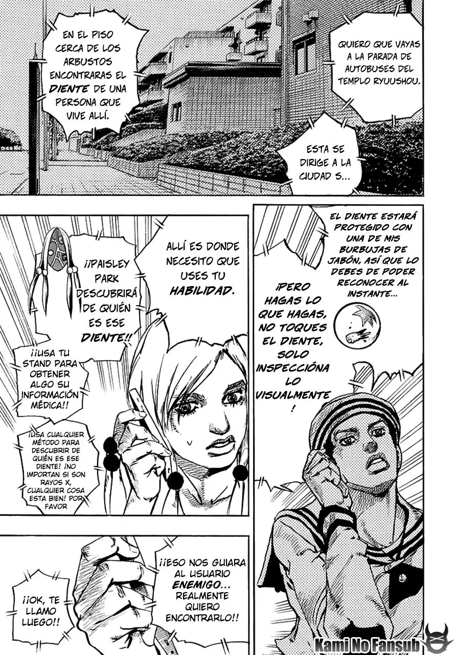 JoJo's Bizarre Adventure - Parte 8: JoJolion capítulo 61, página 39