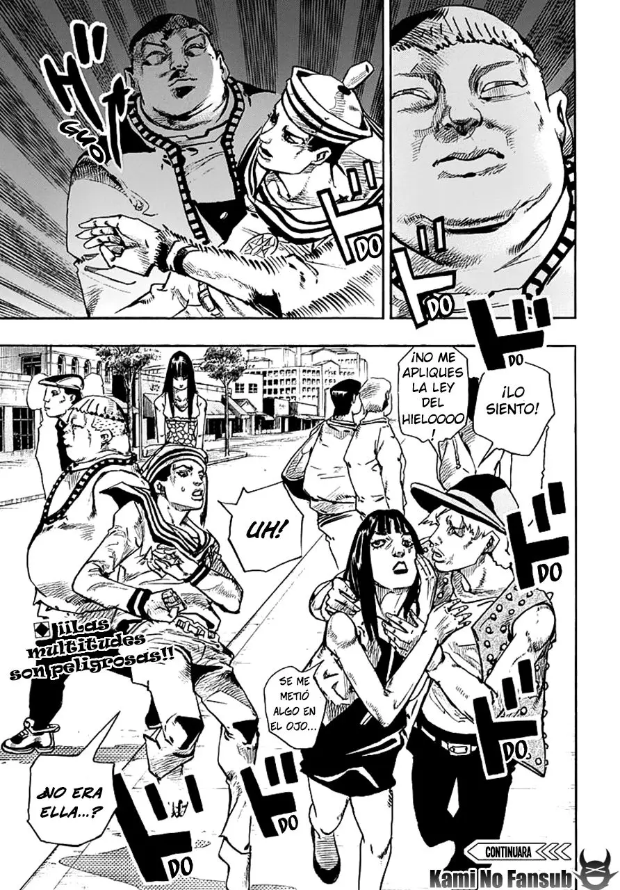 JoJo's Bizarre Adventure - Parte 8: JoJolion capítulo 61, página 43