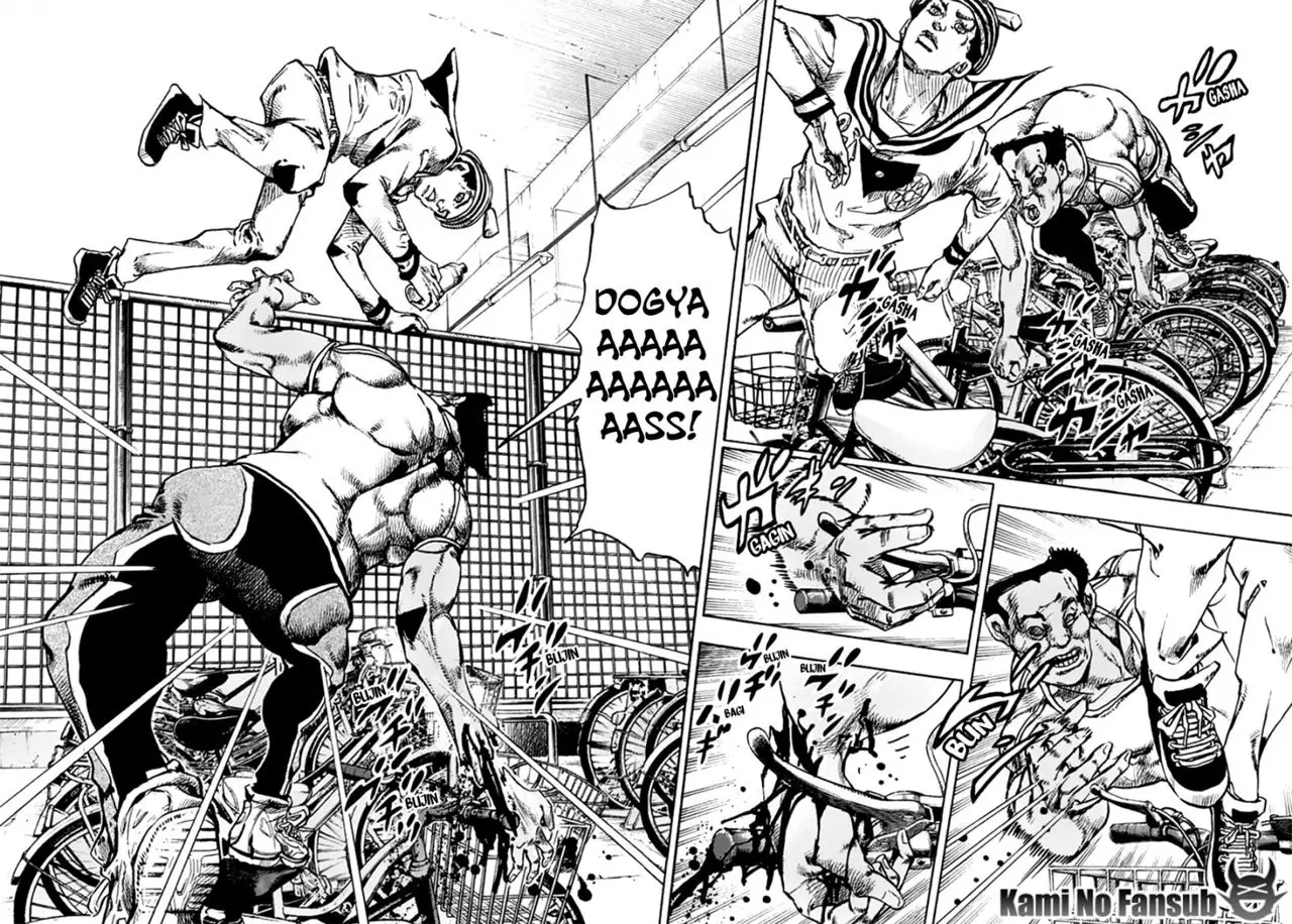 JoJo's Bizarre Adventure - Parte 8: JoJolion capítulo 62, página 17