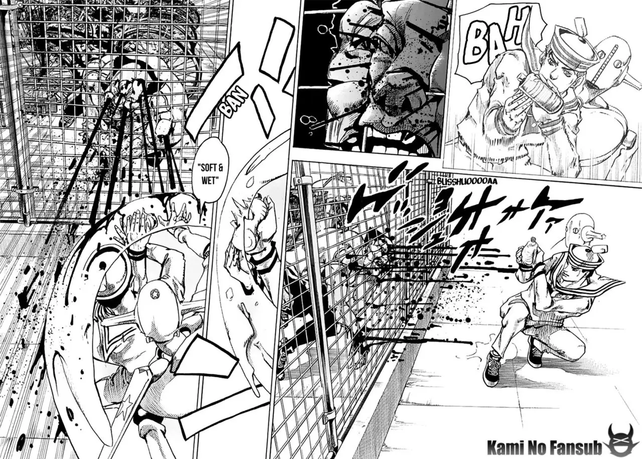 JoJo's Bizarre Adventure - Parte 8: JoJolion capítulo 62, página 19