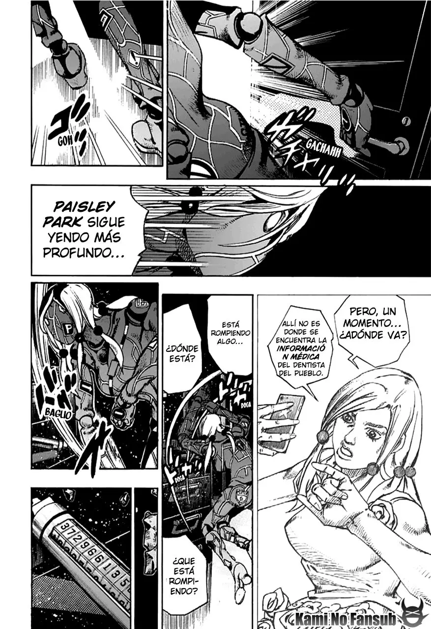 JoJo's Bizarre Adventure - Parte 8: JoJolion capítulo 62, página 30