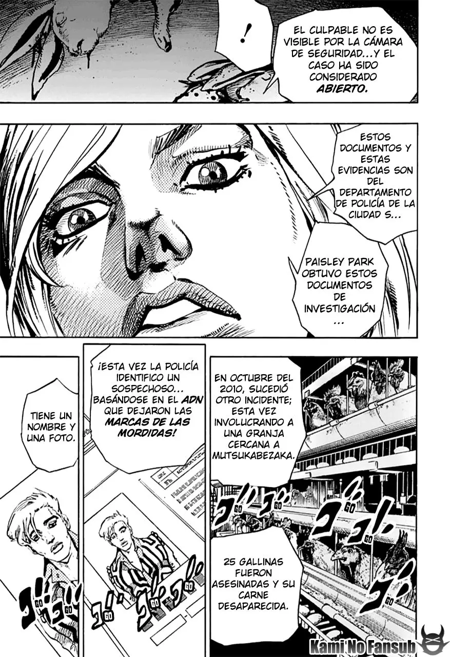 JoJo's Bizarre Adventure - Parte 8: JoJolion capítulo 62, página 33