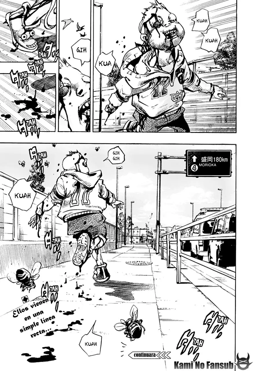 JoJo's Bizarre Adventure - Parte 8: JoJolion capítulo 62, página 40