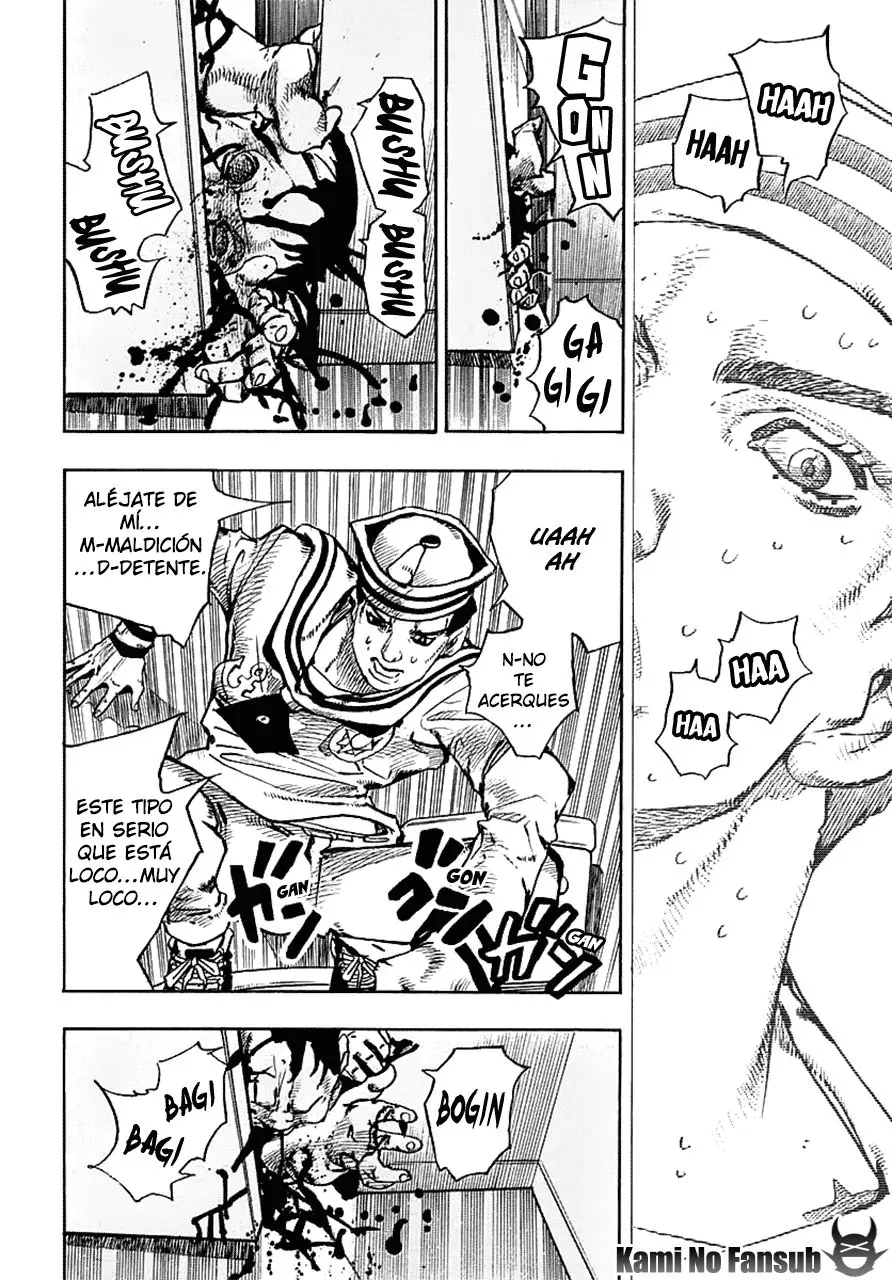 JoJo's Bizarre Adventure - Parte 8: JoJolion capítulo 63, página 24