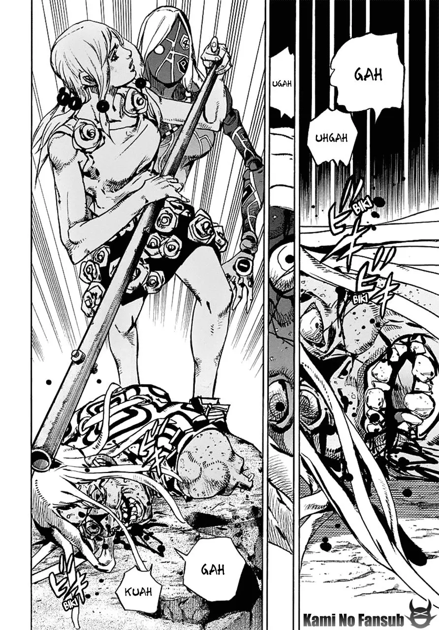 JoJo's Bizarre Adventure - Parte 8: JoJolion capítulo 63, página 32
