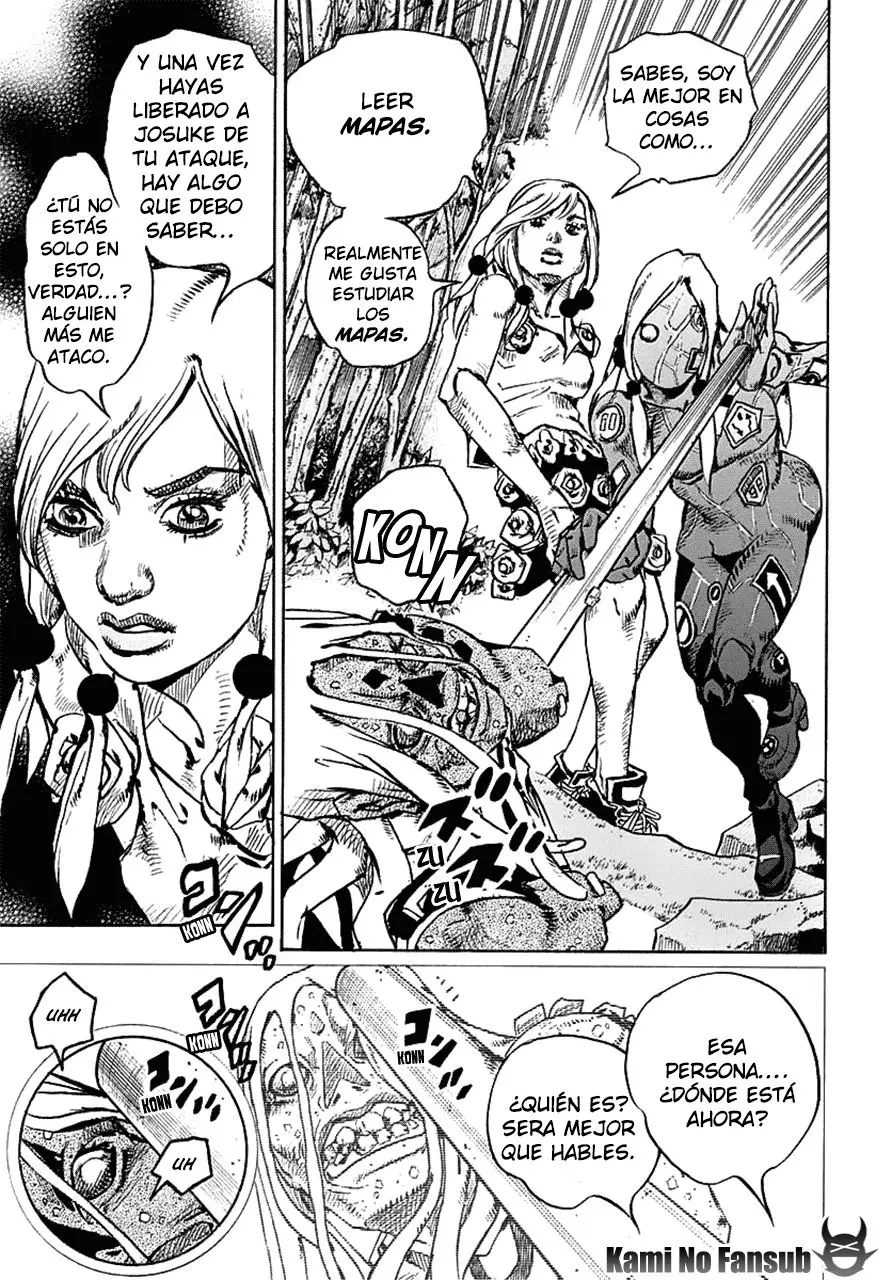 JoJo's Bizarre Adventure - Parte 8: JoJolion capítulo 63, página 35