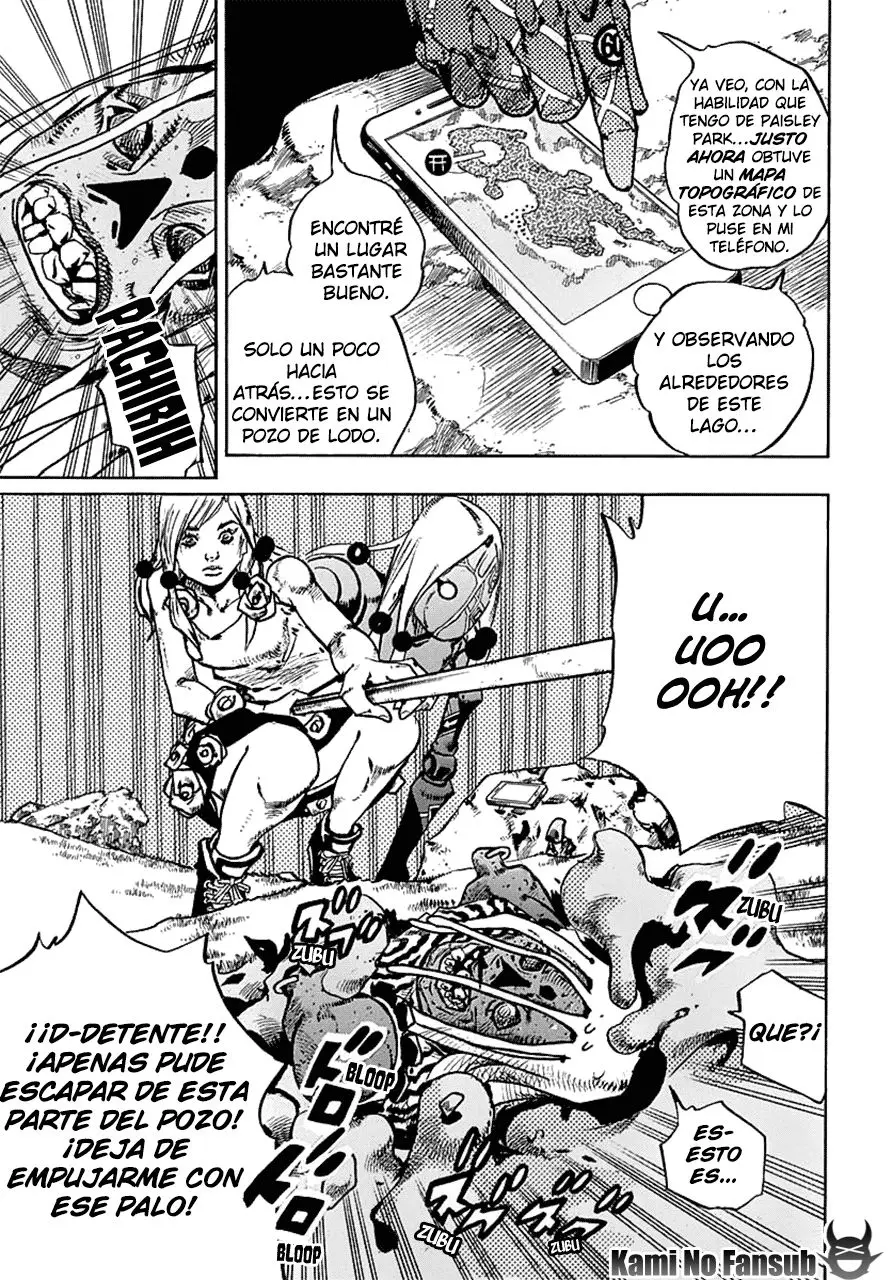 JoJo's Bizarre Adventure - Parte 8: JoJolion capítulo 63, página 37