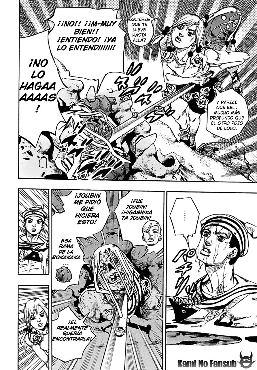 JoJo's Bizarre Adventure - Parte 8: JoJolion capítulo 63, página 38