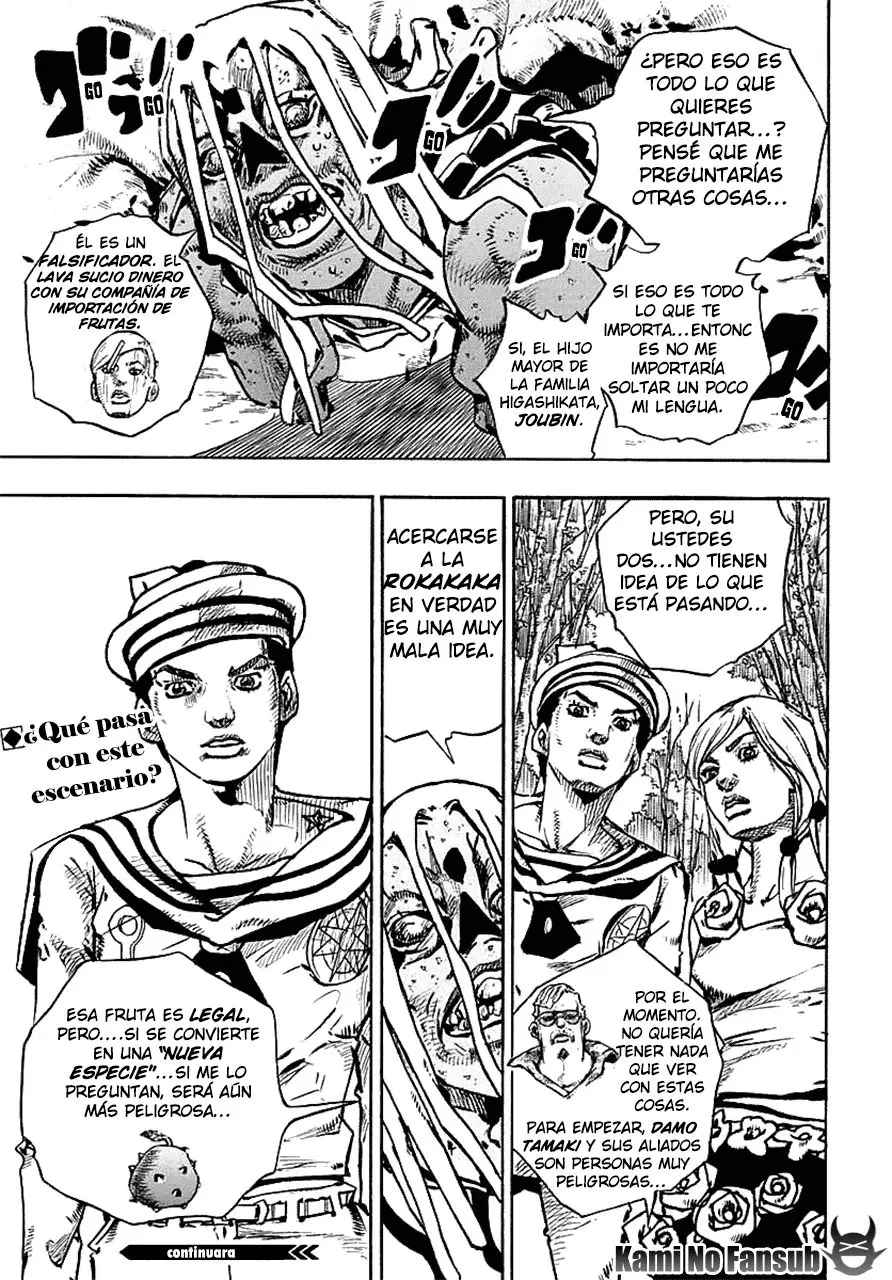 JoJo's Bizarre Adventure - Parte 8: JoJolion capítulo 63, página 39