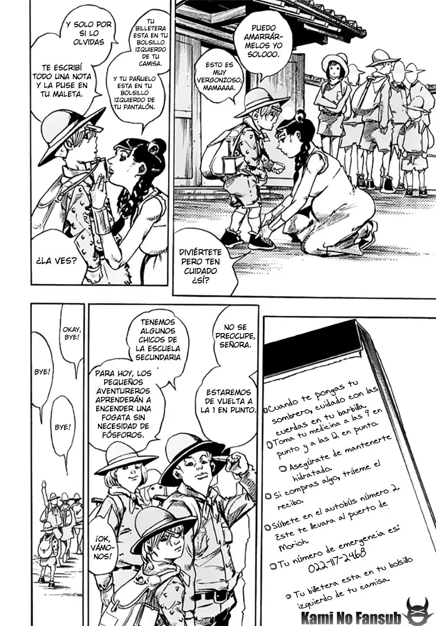 JoJo's Bizarre Adventure - Parte 8: JoJolion capítulo 64, página 8
