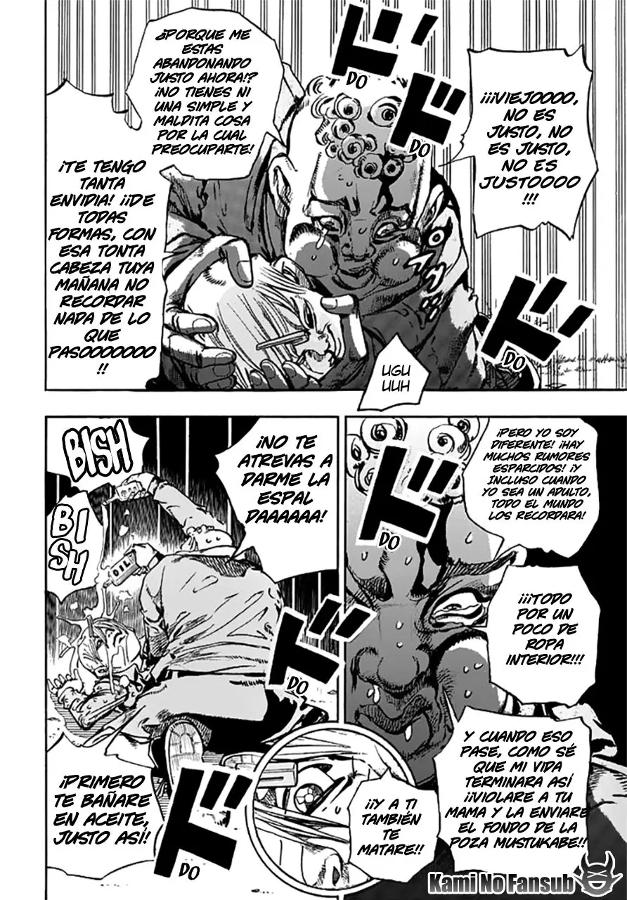 JoJo's Bizarre Adventure - Parte 8: JoJolion capítulo 64, página 18