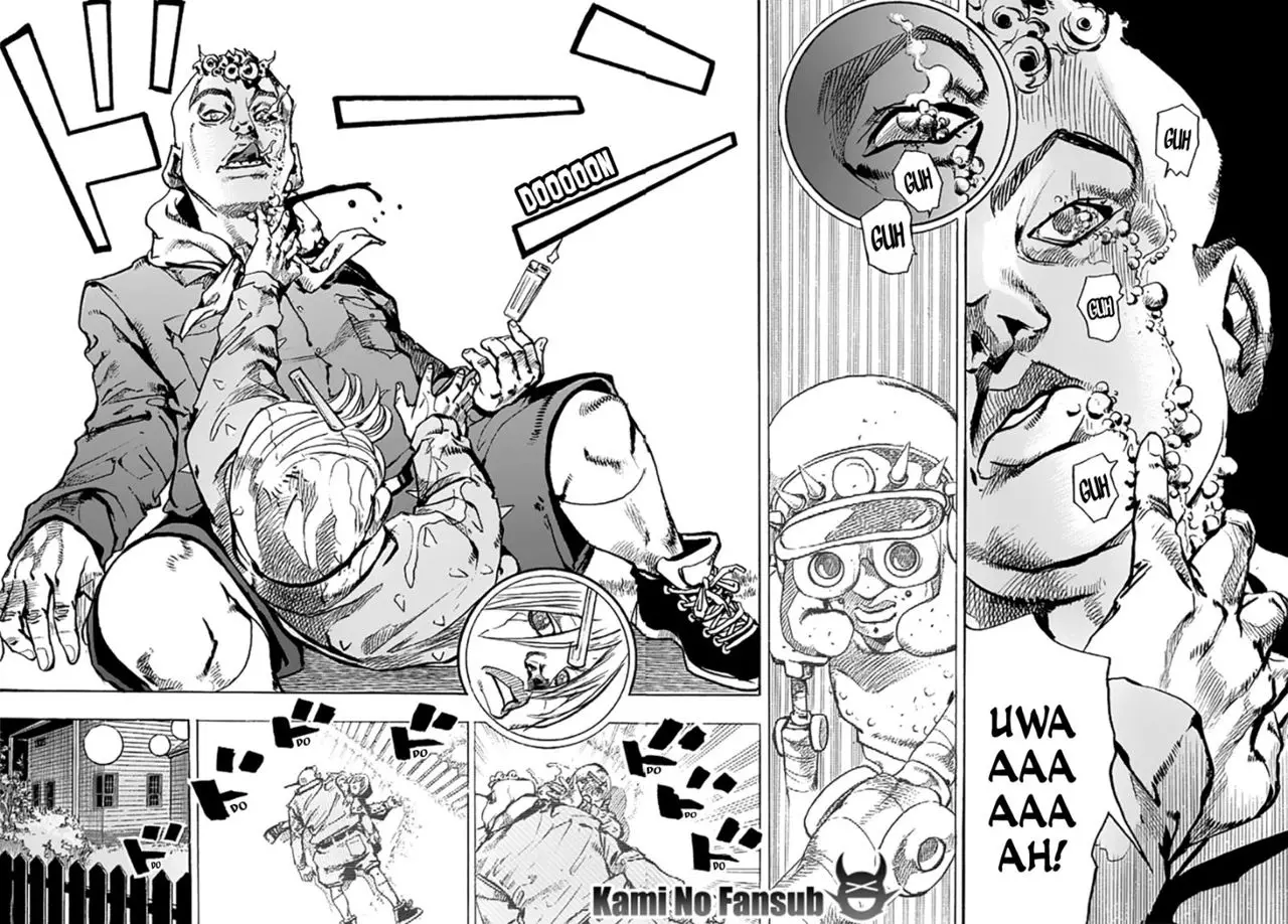 JoJo's Bizarre Adventure - Parte 8: JoJolion capítulo 64, página 20