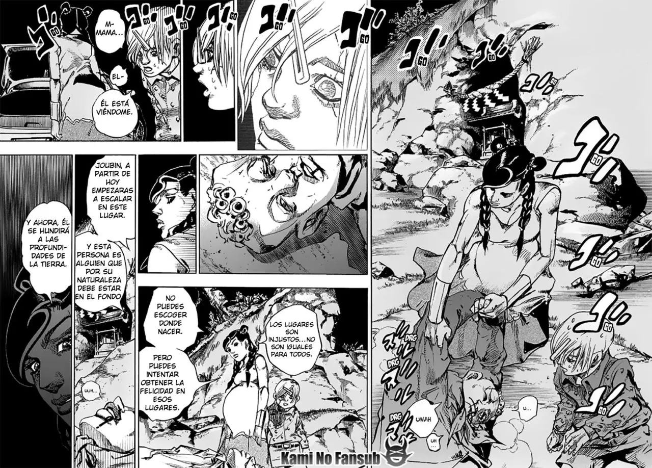 JoJo's Bizarre Adventure - Parte 8: JoJolion capítulo 64, página 25