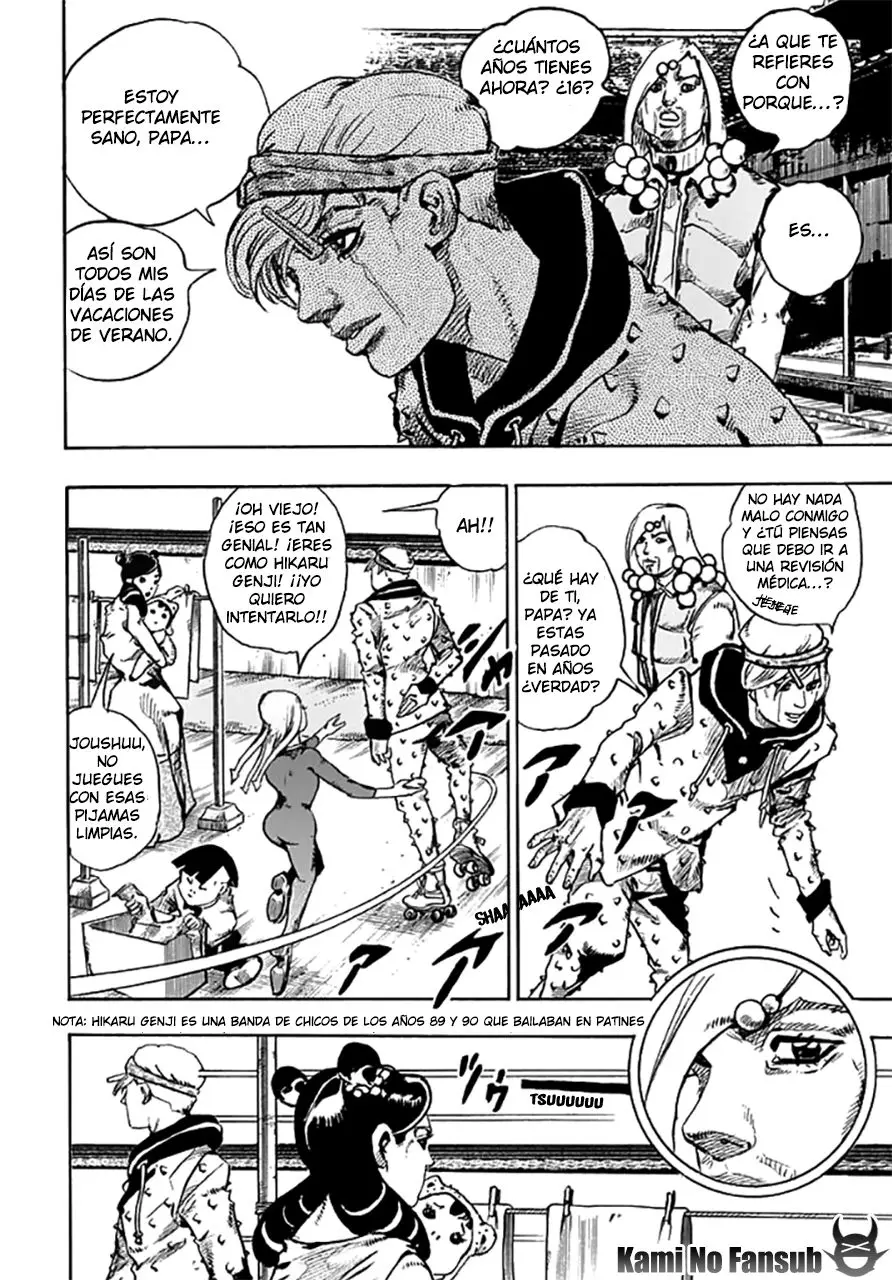 JoJo's Bizarre Adventure - Parte 8: JoJolion capítulo 64, página 28