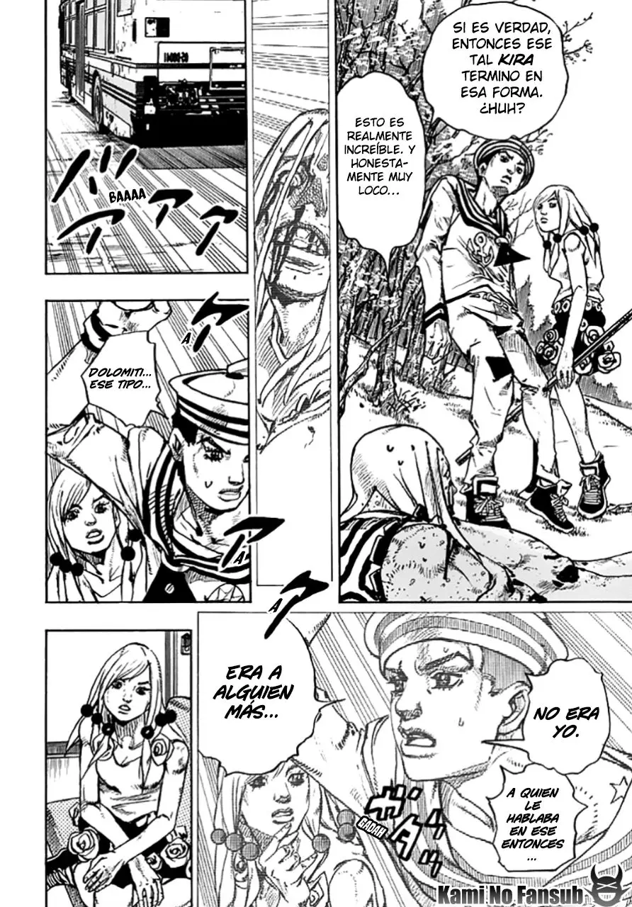 JoJo's Bizarre Adventure - Parte 8: JoJolion capítulo 64, página 37