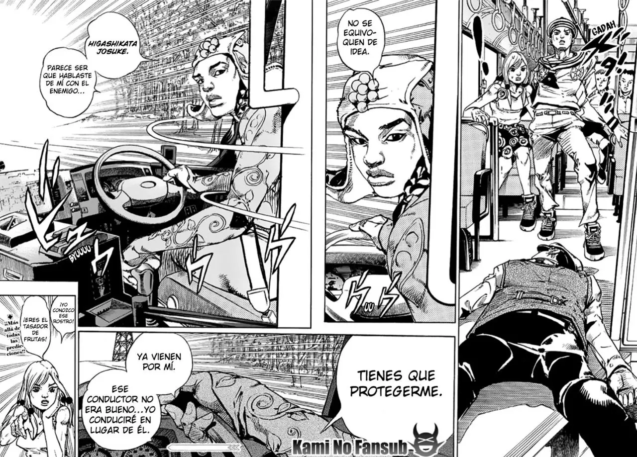 JoJo's Bizarre Adventure - Parte 8: JoJolion capítulo 64, página 40