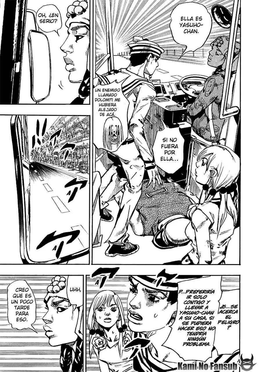 JoJo's Bizarre Adventure - Parte 8: JoJolion capítulo 65, página 5