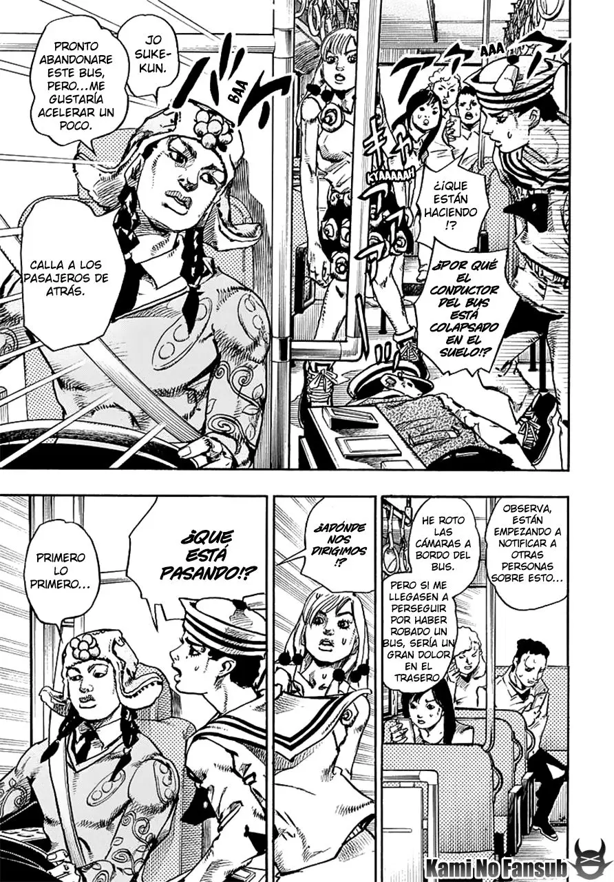 JoJo's Bizarre Adventure - Parte 8: JoJolion capítulo 65, página 7