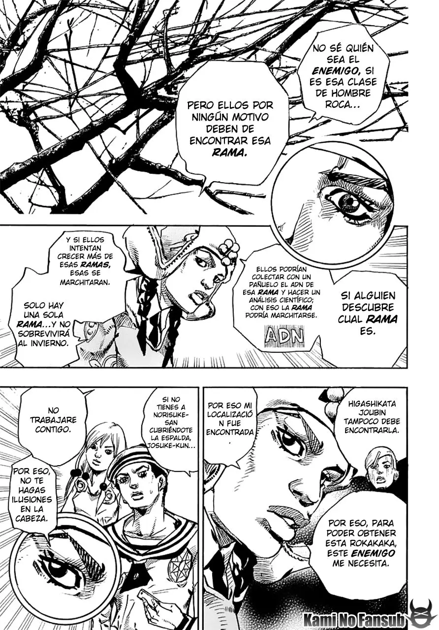 JoJo's Bizarre Adventure - Parte 8: JoJolion capítulo 65, página 27