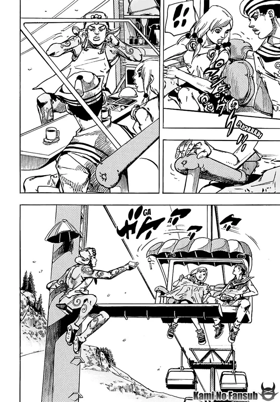 JoJo's Bizarre Adventure - Parte 8: JoJolion capítulo 65, página 33