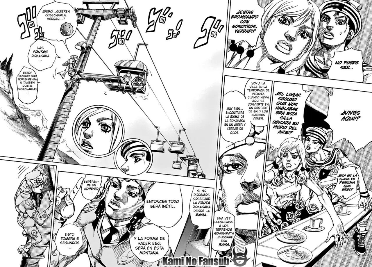 JoJo's Bizarre Adventure - Parte 8: JoJolion capítulo 65, página 37