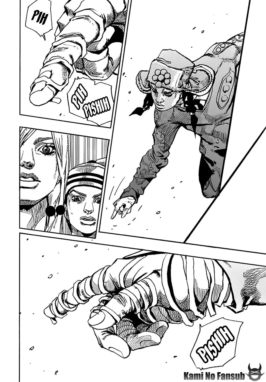 JoJo's Bizarre Adventure - Parte 8: JoJolion capítulo 65, página 38