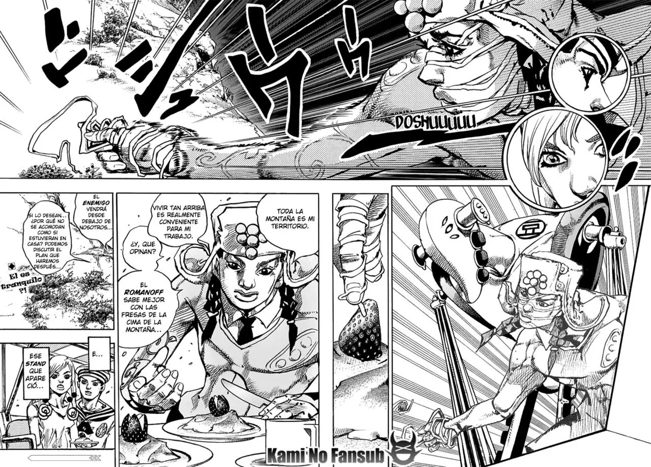 JoJo's Bizarre Adventure - Parte 8: JoJolion capítulo 65, página 40